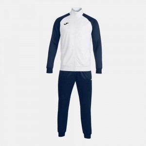 Joma Academy Iv Tracksuit Erkek Eşofman Beyaz Lacivert | 94QGSYPXT