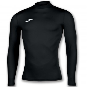 Joma Academy Shirt Brama L/S Erkek Tişört Siyah | 61AQJVPYW