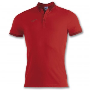 Joma Bali Ii Polo S/S Erkek Tişört Kırmızı | 84KWYUCMR