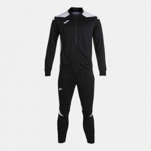 Joma Championship Vi Tracksuit Erkek Eşofman Siyah Beyaz | 95YVTFXKC