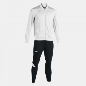 Joma Championship Vi Tracksuit Erkek Eşofman Beyaz Gri Siyah | 12DTQNKOE