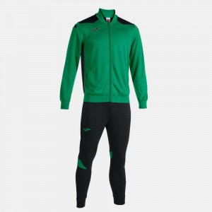 Joma Championship Vi Tracksuit Erkek Eşofman Yeşil Siyah | 17JQZUPCX