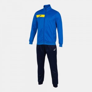 Joma Columbus Tracksuit Erkek Eşofman Kraliyet Mavisi Lacivert | 95VBGHJMN