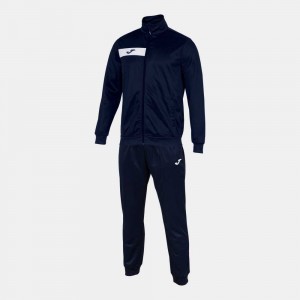 Joma Columbus Tracksuit Erkek Eşofman Lacivert | 15EYXANZH