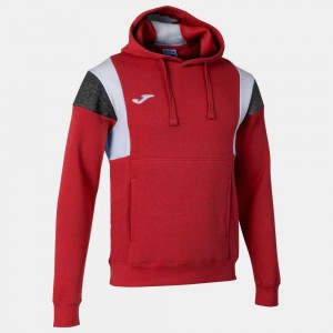 Joma Confort Iii Hoodie Erkek Tişörtü Kırmızı | 91GHRSEAZ