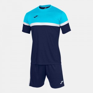 Joma Danubio Set Fluor Erkek Setler Lacivert Turkuaz | 64PHKSNUY