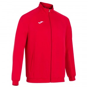 Joma Doha Microfiber Jacket Erkek Eşofman Kırmızı | 68TJIOPGF