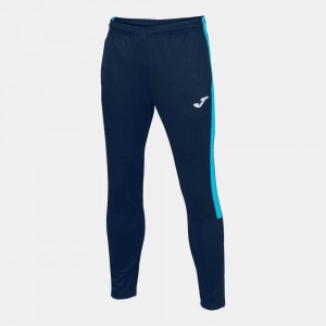 Joma Eco Championship Long Pants Fluor Erkek Eşofman Lacivert Turkuaz | 73KPSEFGZ