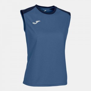 Joma Eco Championship Tank Top Kadın Tişört Mavi Lacivert | 08GHABCQY