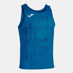 Joma Elite Ix Tank Top Erkek Tişört Kraliyet Mavisi | 03NILPUJD