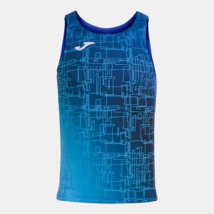 Joma Elite Viii Tank Top Erkek Tişört Kraliyet Mavisi | 86KEJXWHR