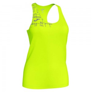 Joma Elite Viii Tank Top Fluor Kadın Tişört Sarı | 04VGOEBJN