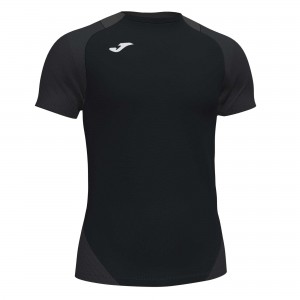 Joma Essential Ii T-shirt anthracite S/S Erkek Tişört Siyah Koyu Gri | 16ZTYVIJK