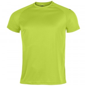 Joma Event T-shirt Lime S/S Pack 25 Erkek Tişört Açık Yeşil | 43ADIWQFN