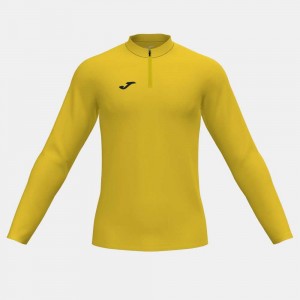 Joma Explorer Long Sleeve T-shirt Fluor Amber Erkek Tişört Renkli | 31OTHUSIB