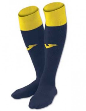 Joma Football Socks Calcio 24 Pack 4 Pcs Kadın Çorap Lacivert Sarı | 26JMUIRDE