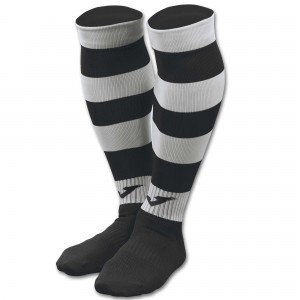 Joma Football Socks Zebra Ii pack 4 Erkek Çorap Siyah Beyaz | 87KNPSACV