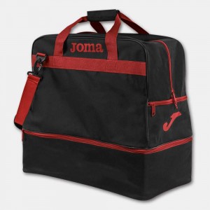 Joma Grande Training Iii Sport Bag Kadın Çantası Siyah Kırmızı | 15YVDAHQP