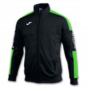 Joma Jacket Championship Iv fluor Erkek Eşofman Siyah Yeşil | 48OLSIMBP