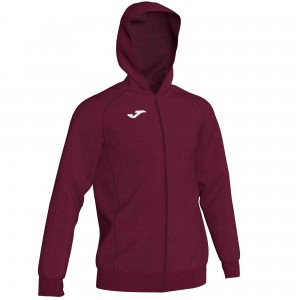 Joma Jacket Hoodie Menfis Erkek Eşofman Bordo | 89DEMNPKR