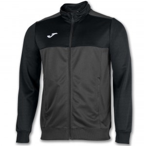 Joma Jacket Winner Anthracite Erkek Eşofman Koyu Gri Siyah | 65SDXRZLO