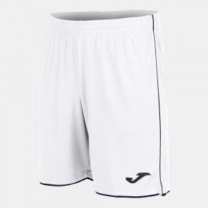 Joma Liga Short Erkek Pantolon Beyaz Siyah | 47TNEIAWO