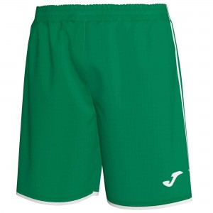 Joma Liga Short Erkek Pantolon Yeşil Beyaz | 36DCWSTAZ