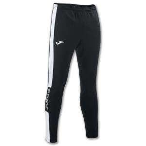 Joma Long Pant Champion Iv Stretchy Po Erkek Pantolon Siyah Beyaz | 50DVKMPYF