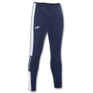 Joma Long Pant Champion Iv Stretchy Pol Erkek Eşofman Lacivert Beyaz | 14DTCZEUH