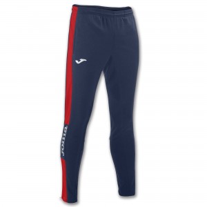 Joma Long Pant Champion Iv Stretchy Poly. Erkek Pantolon Lacivert Kırmızı | 62FJCQMIL