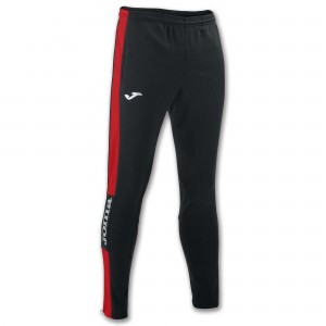 Joma Long Pant Champion Iv Stretchy Poly Erkek Pantolon Siyah Kırmızı | 82SINLCEA