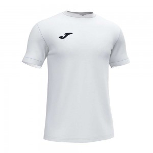 Joma Open Iii Short Sleeve T-shirt Erkek Tişört Beyaz | 13GAZPOLD