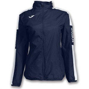 Joma Rainjacket Champion Iv Kadın Mont Lacivert Beyaz | 95FZWACPX