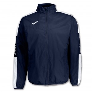 Joma Rainjacket Champion Iv Çocuk Mont Lacivert Beyaz | 16TESNXYG