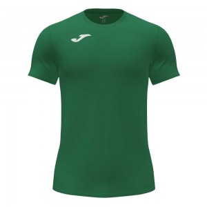 Joma Record Ii Short Sleeve T-shirt Erkek Tişört Yeşil | 12PGOYMZR