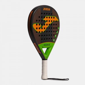 Joma Rookie Paddle Racket Kadın Diğer Aksesuarlar Siyah Turuncu | 07RLUFMAZ