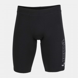 Joma Running Night Tight Shorts Erkek Pantolon Siyah | 51VQREMGK