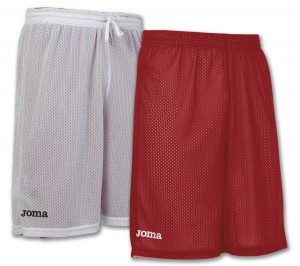 Joma Short Basket Reversible Rookie Erkek Pantolon Kırmızı Beyaz | 37ABVPCTU