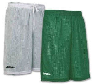 Joma Short Basket Reversible Rookie Erkek Pantolon Yeşil Beyaz | 47PJELYVN