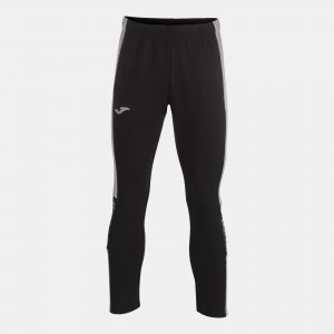 Joma Street Training Long Pants Melange Erkek Eşofman Siyah Gri | 72JLERAVG