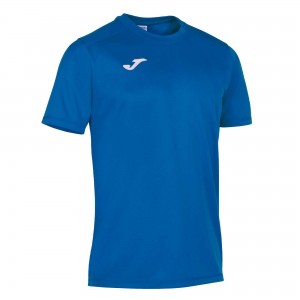 Joma Strong T-shirt S/S Erkek Tişört Kraliyet Mavisi | 34VPUITLS