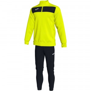 Joma Tracksuit Academy Ii Fluor Erkek Eşofman Sarı Siyah | 04YCNUOMT