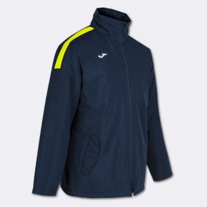 Joma Trivor Anorak Fluor Erkek Mont Lacivert Sarı | 68AGRISPX