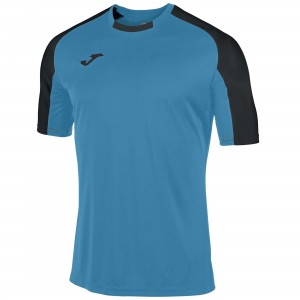 Joma T-shirt Essential Canel Bay S/S Erkek Tişört Siyah | 19HJNOBQL