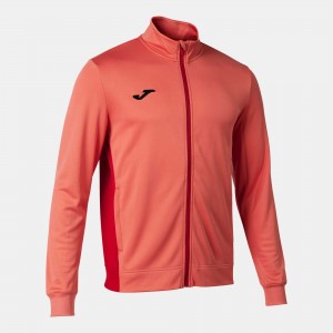 Joma Winner Ii Full Zip Sweatshirt Fluor Erkek Eşofman Turuncu | 89PWCGRDK