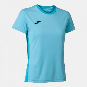 Joma Winner Ii Short Sleeve T-shirt Kadın Tişört Mavi | 26QHYMDPE