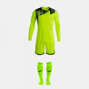 Joma Zamora Vi Set Fluor Erkek Setler Sarı Siyah | 05GRPFLJK