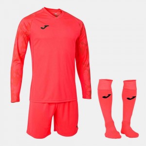 Joma Zamora Vii Set Fluor Erkek Setler Mercan | 26PZFWIMJ