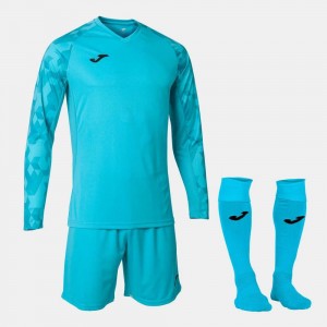 Joma Zamora Vii Set Fluor Erkek Setler Turkuaz | 98WHEAFUQ