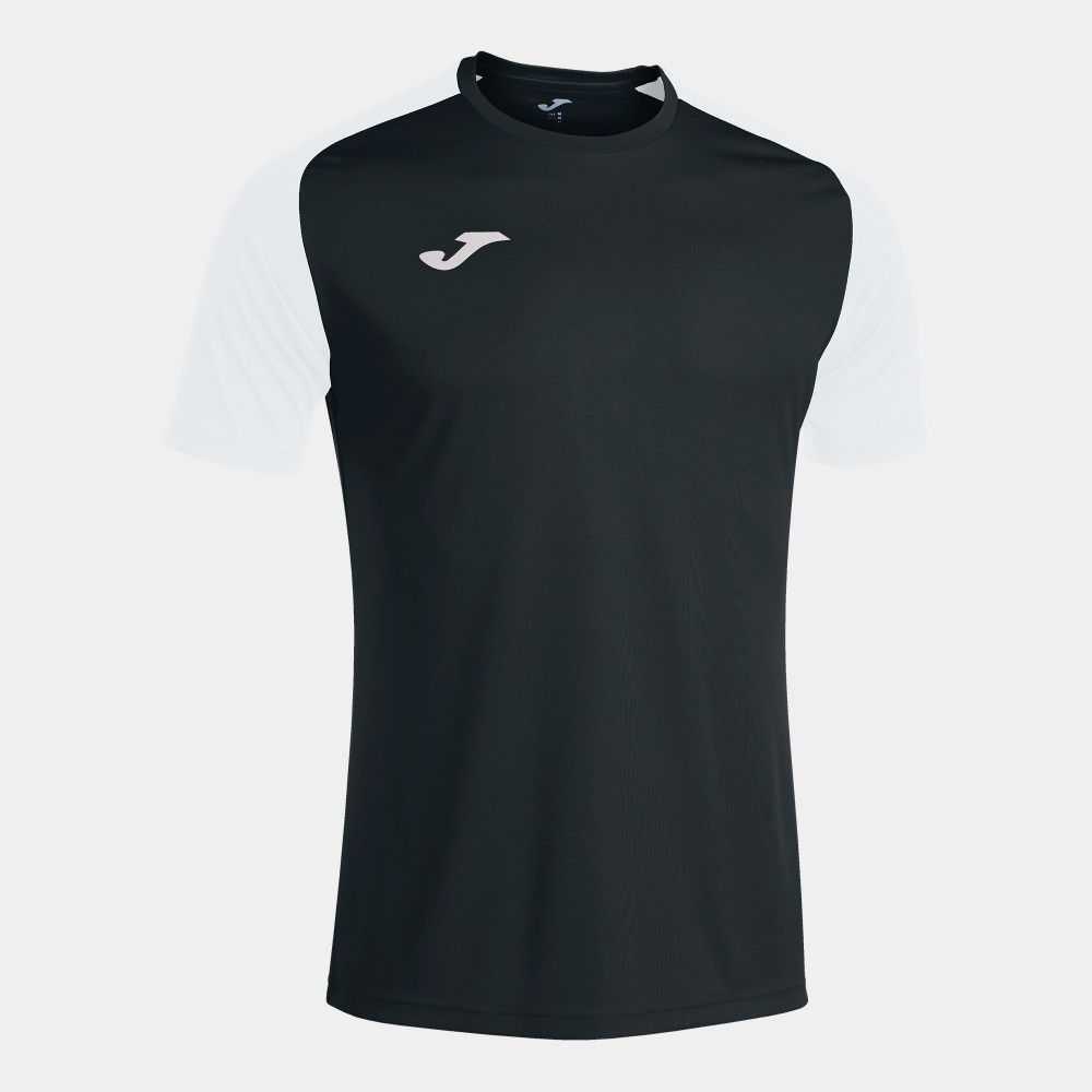 Joma Academy Iv Short Sleeve T-shirt Erkek Tişört Siyah Beyaz | 51CDGPNKY